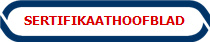 SERTIFIKAATHOOFBLAD